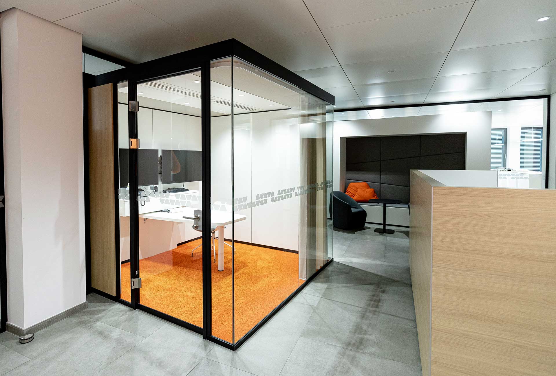 PANcube glass – Büro Cube