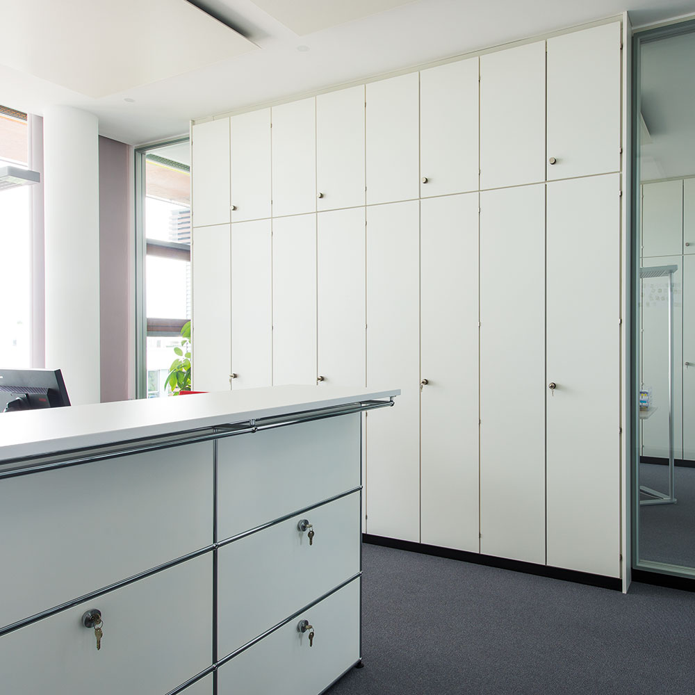 Alu-Büroschranksystem Alu-Büroschranksystem
