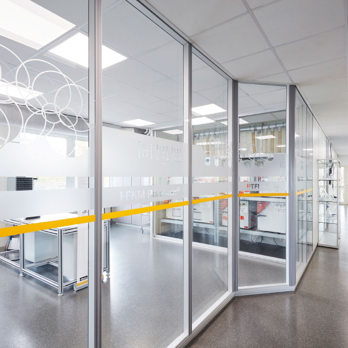 Modul-Trennwandsystem