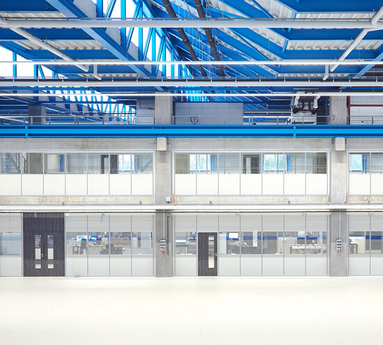 Projekte Kratzer Produktionshalle mit Hallenbüro