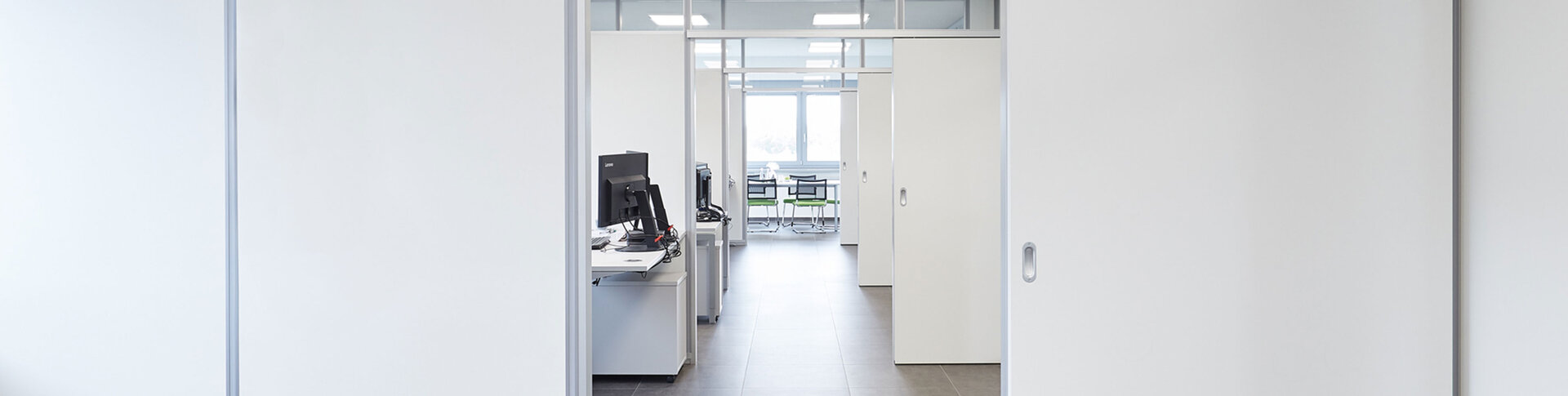 Modul-Trennwandsystem – für schnelle Montage, wenig Baustellenbetrieb – modular.