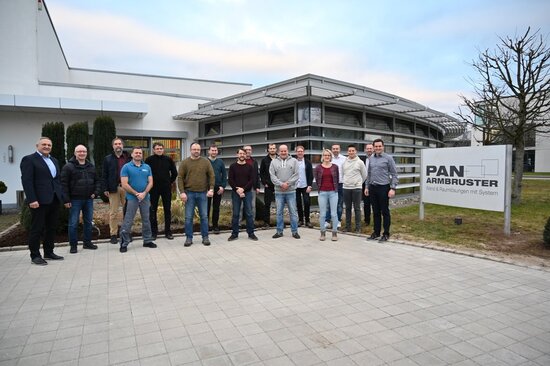 PAN+ARMBRUSTER Mitarbeiterehrung
